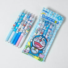 Doraemon Retractable Gel Pens Assorted 6 Pack