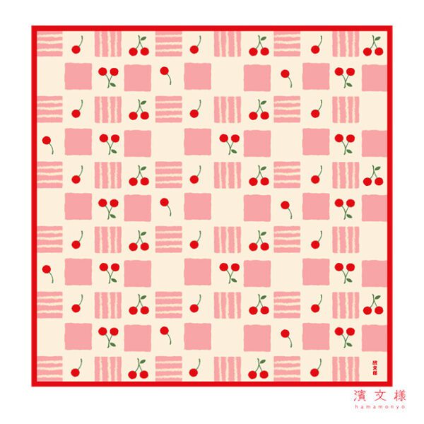 Furoshiki – Checkered Cherries