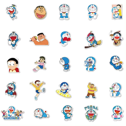 Doraemon Stickers Set of 50