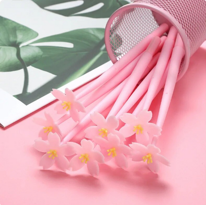 Budget Sakura Cherry Soft Flexible Rubber Gel Pens 20 Pack