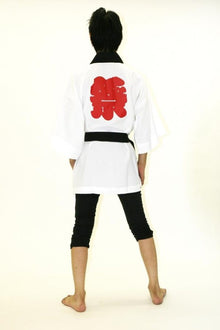 2PC Matsuri Happi for Adults (with belt) [WHITE)