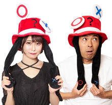 ⭕❌ Moving Maru Batsu Pata-pata Pop-up Hat with Twin Tails