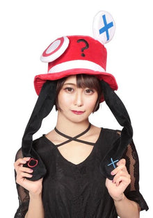 ⭕❌ Moving Maru Batsu Pata-pata Pop-up Hat with Twin Tails