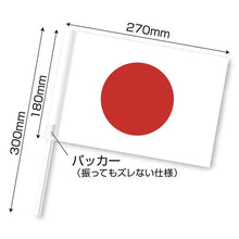 Japanese Flag with Plastic Pipe Pole
