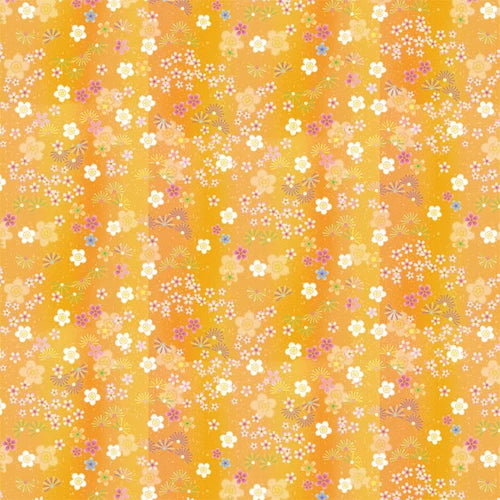 [TOYO] Yuzen Chiyogami Origami Paper Pack 15x15cm (32 sheets) – Flowers