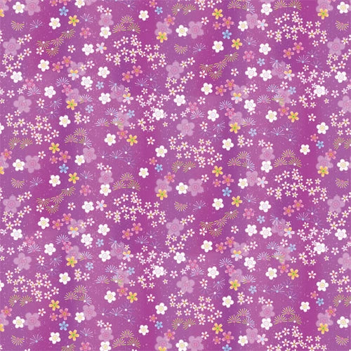 [TOYO] Yuzen Chiyogami Origami Paper Pack 15x15cm (32 sheets) – Flowers