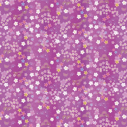 [TOYO] Yuzen Chiyogami Origami Paper Pack 15x15cm (32 sheets) – Flowers