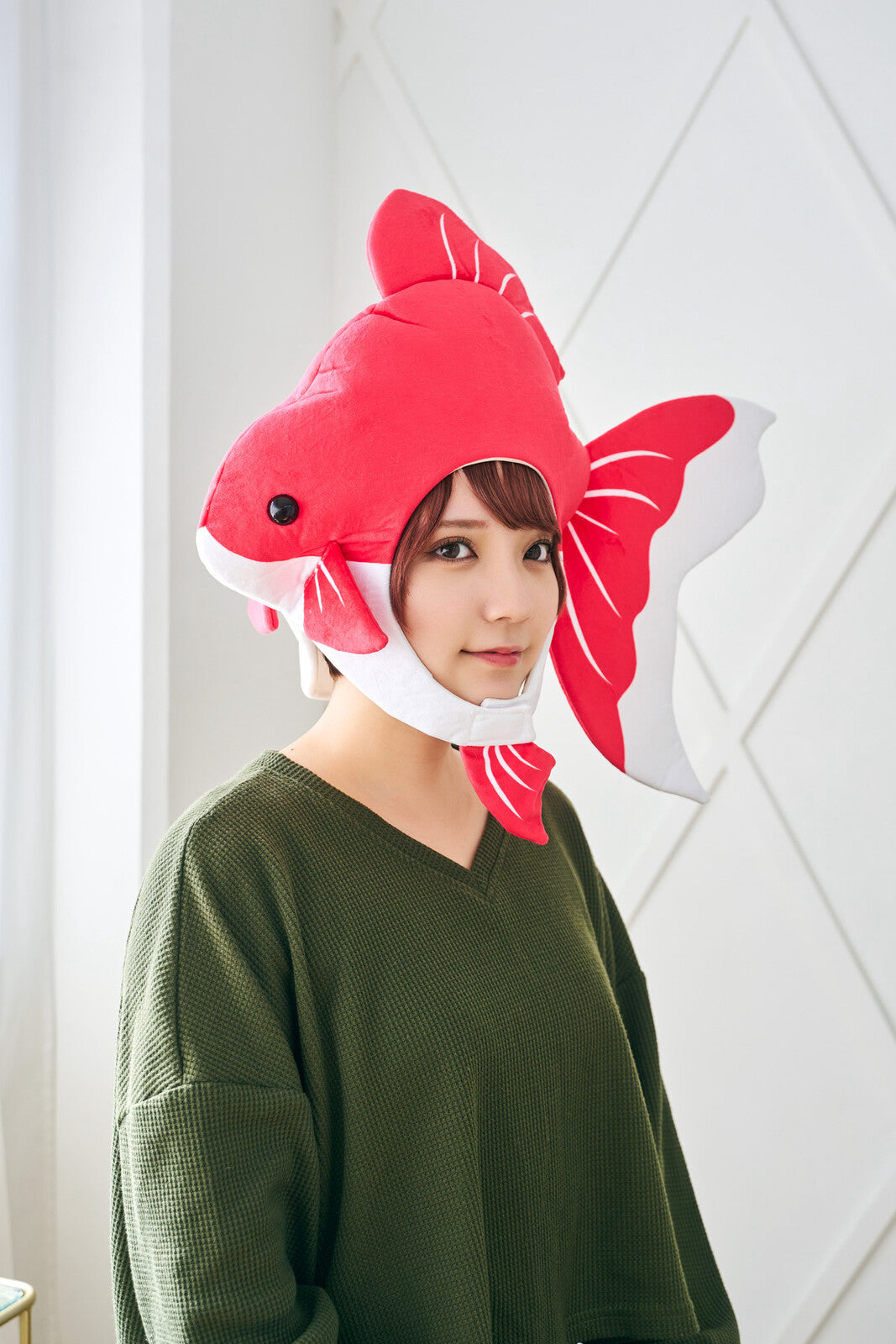 Kingyo Goldfish Head Costume
