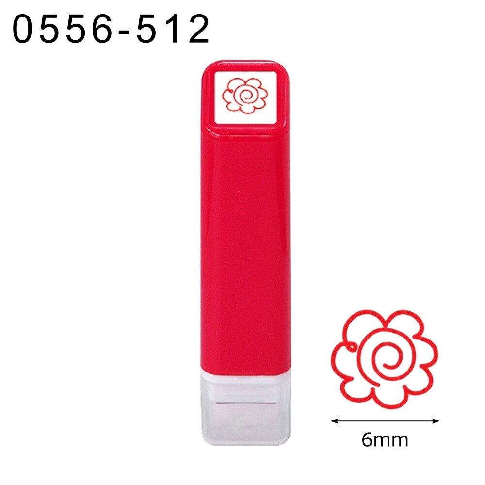 Stick-type self-inking stamp – Hanamaru