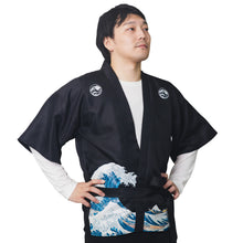 Unisex The Great Wave Hokusai Ukiyo-e Print Happi Coat