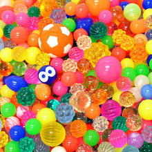 Pack of 500 Assorted super ball for super ball fishing (random sizes)