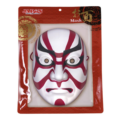 Kabuki Kumadori Mask – “Sujiguma” Design