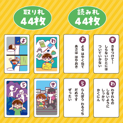 Lifestyle Seikatsu Karuta Card Game