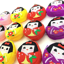 Kokeshi Doll Coin Purse