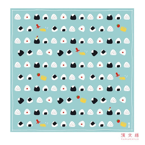 Furoshiki - Onigiri Rice Ball Motif