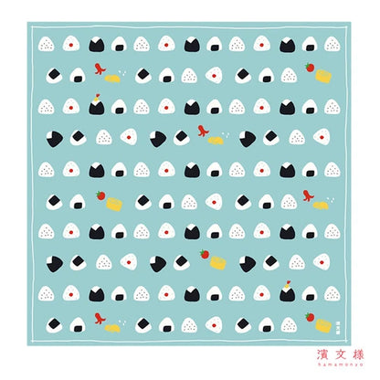 Furoshiki - Onigiri Rice Ball Motif