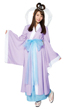 Otohime Costume with Hagoromo Veil Full-body Cosplay Outfit Costume (Adult-size)