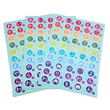 100x Japanese A4 Plastic Document Folder – Motif Front & Kana Chart Back