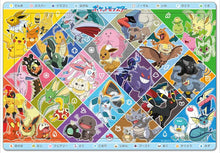 Pokemon Type Chart Puzzle – 80 pieces