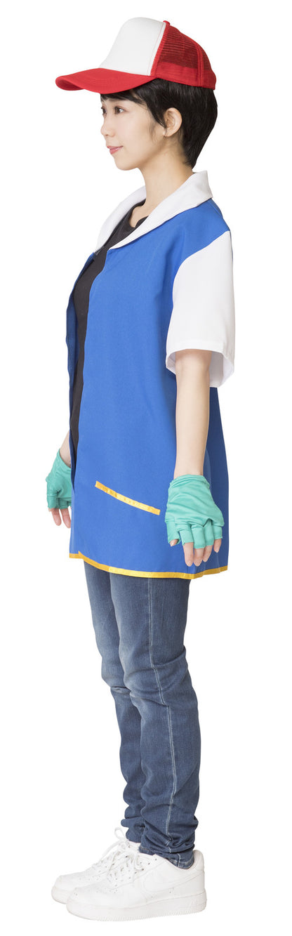 Pokemon Trainer Full-body Cosplay Outfit Costume (Adult-size)