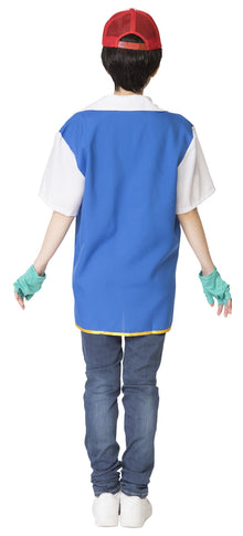 Pokemon Trainer Full-body Cosplay Outfit Costume (Adult-size)