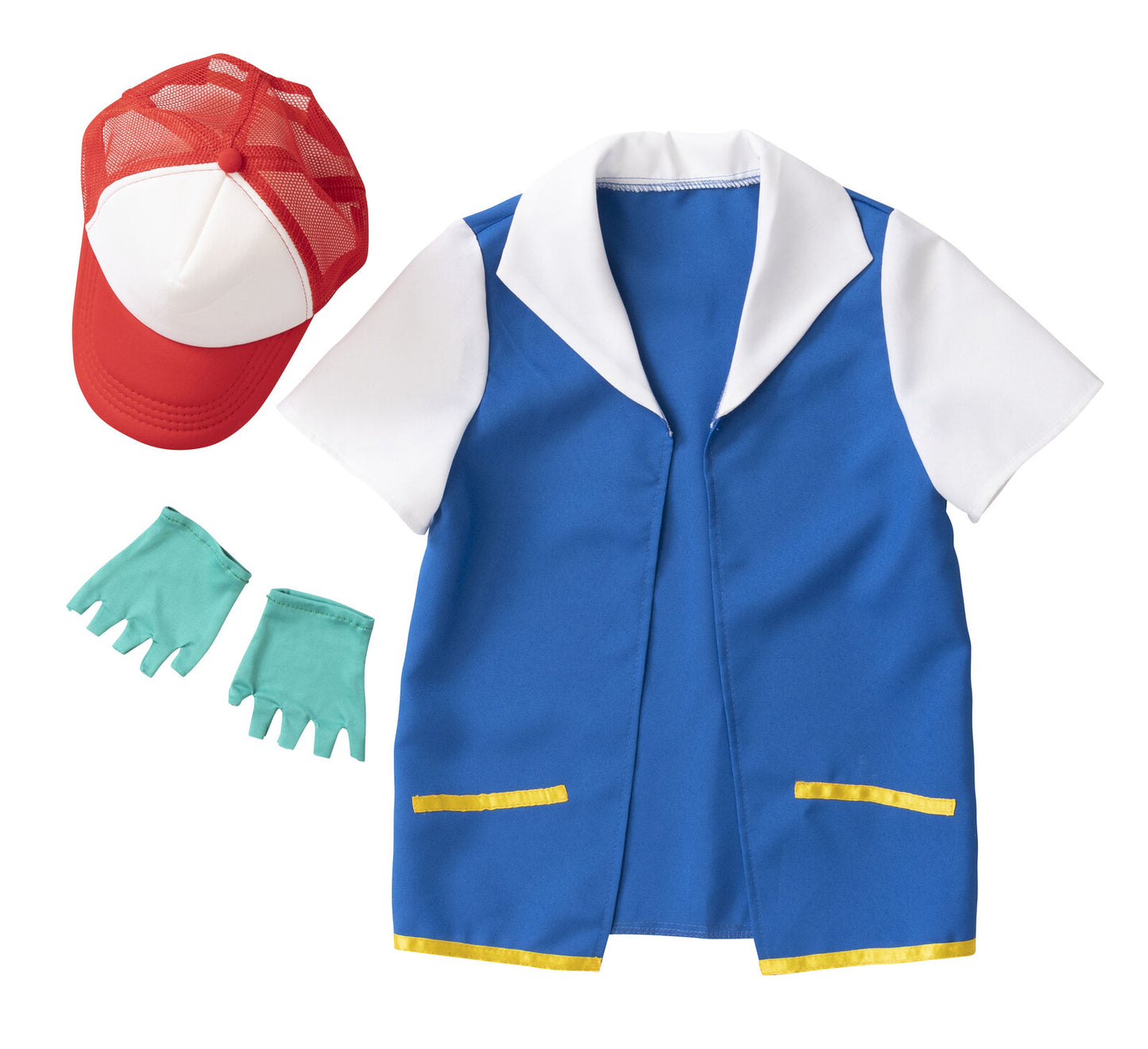 Kids’ Pokemon Trainer Full-body Cosplay Outfit Costume