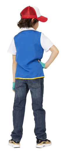 Kids’ Pokemon Trainer Full-body Cosplay Outfit Costume
