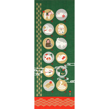 Tenugui – 12 Zodiac (34x90cm)