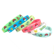 Pokemon Wristbands 18 Pack (Glow in the dark)