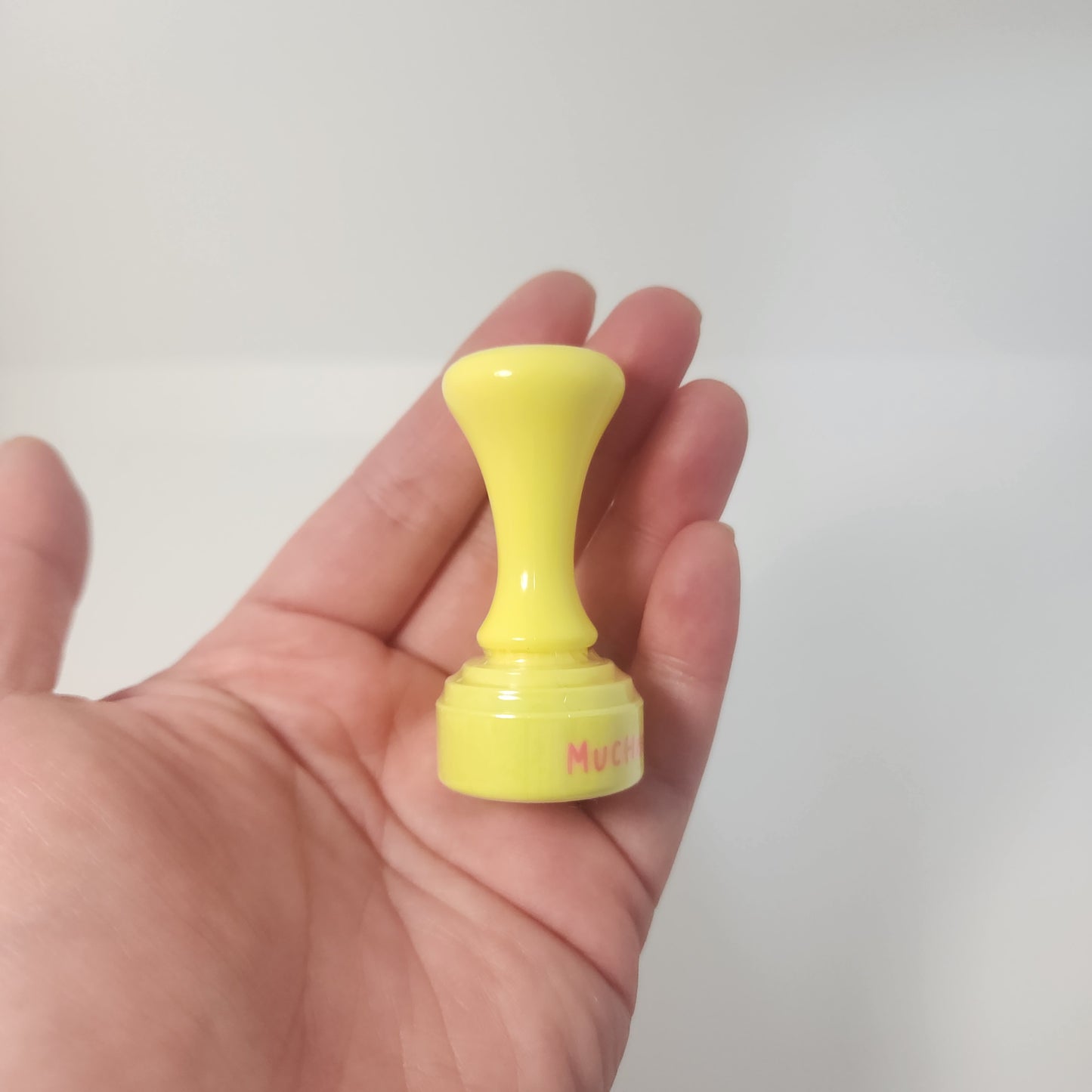 *clearance* Self-inking stamp – Rabbit w/ binoculars「見ました」