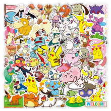 Pokemon Character Stickers Set of 50 (DESIGN C)