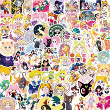 Sailor Moon & Friends Character Stickers Set of 50