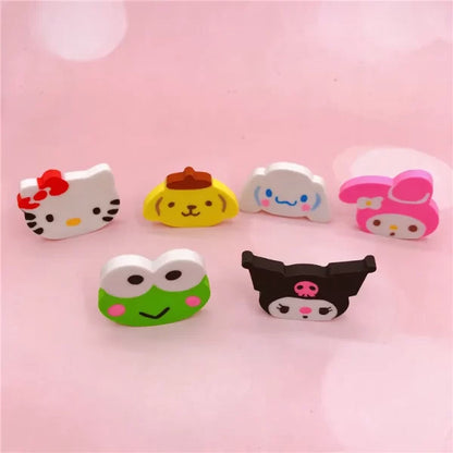 Budget Hello Kitty Sanrio Erasers 30 Pack