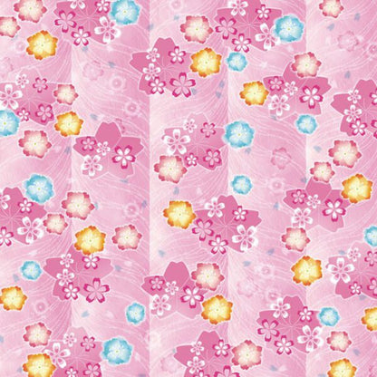 [TOYO] Yuzen Chiyogami Origami Paper Pack 15x15cm (32 sheets) – Four Seasons