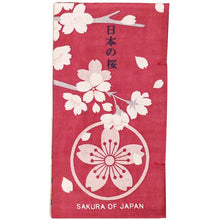 Tenugui Fabric Picture Book – Sakura of Japan