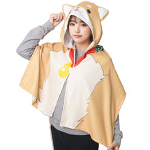 Unisex Shiba Inu Hooded Towel Throw-over