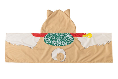 Unisex Shiba Inu Hooded Towel Throw-over