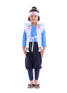 Kids’ Momotaro Full-body Cosplay Outfit Costume