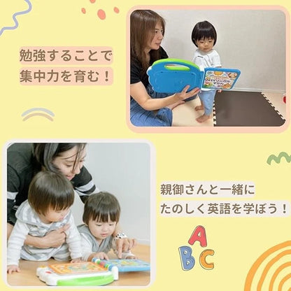 Toy Royal Learning Mates Japanese-English Bilingual Talking Learning Tablet