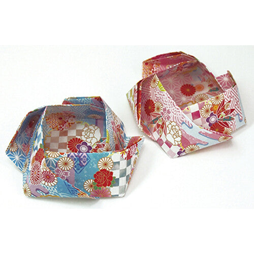 [TOYO] Yuzen Chiyogami Origami Paper Pack 15x15cm (32 sheets) – Hanakomichi