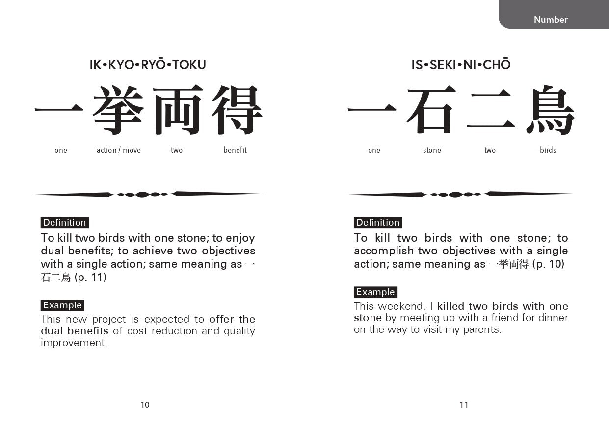 200 Essential Four-Character Kanji Idioms